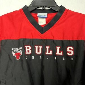 Vintage Chicago Bulls Kids Size 8 Pullover 90s Chicago Bulls Windbreaker